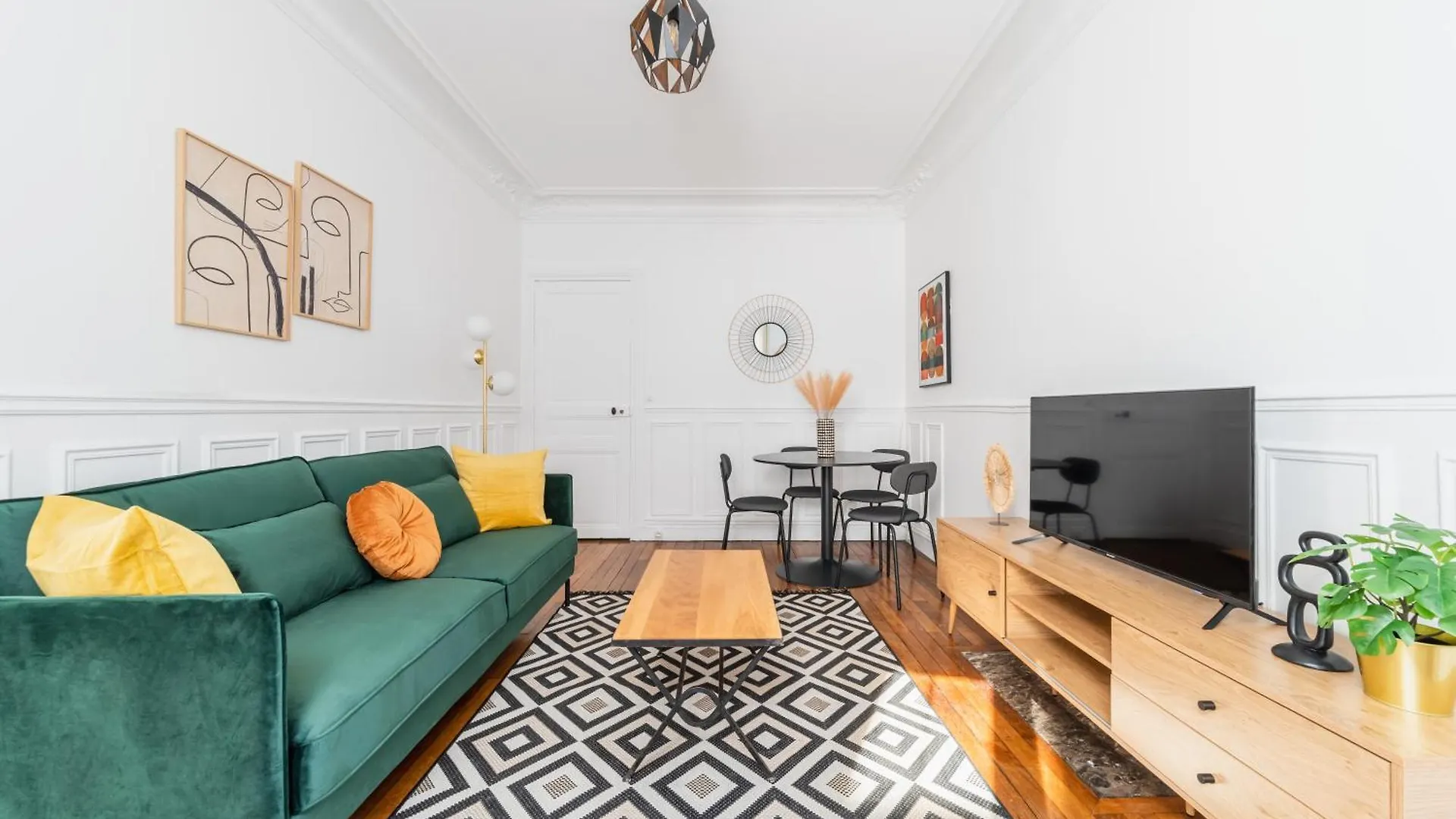 Apartment Bail Mobilite Appartement Cosy Paris - Buttes Chaumont