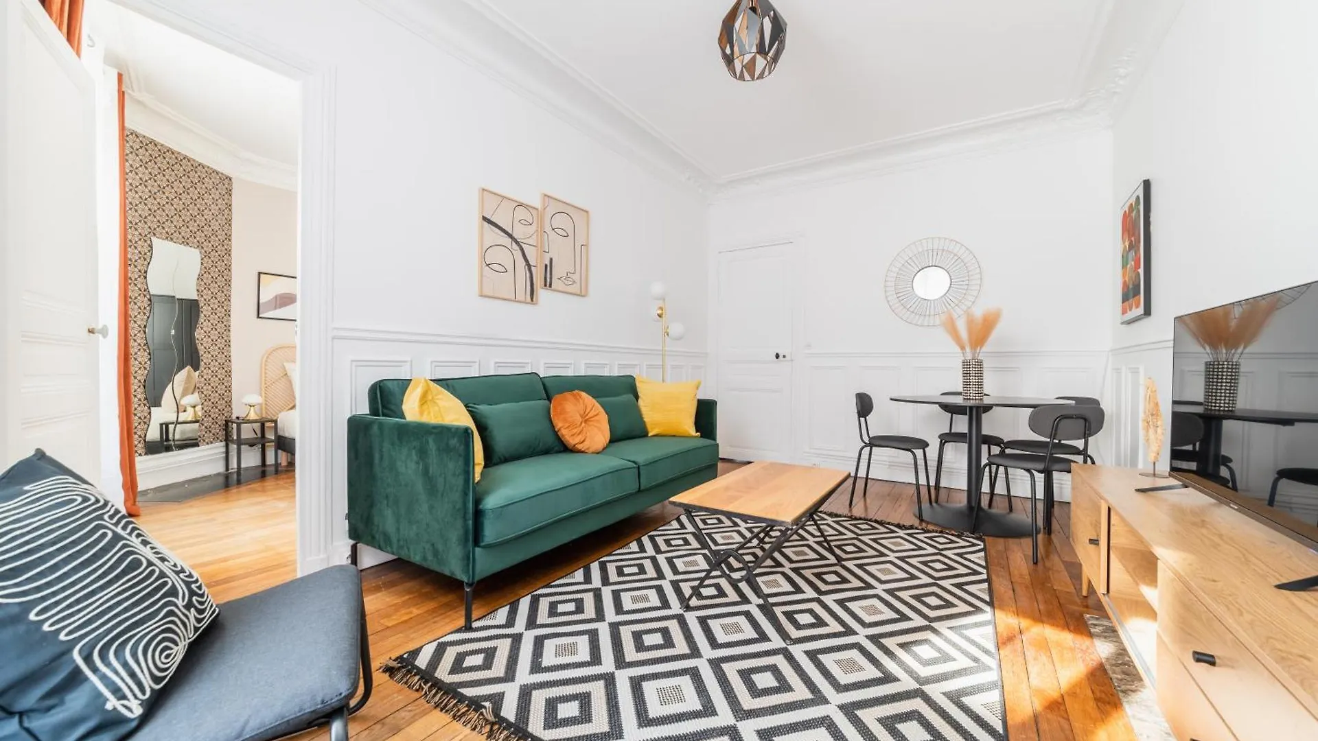 Bail Mobilite Appartement Cosy Paris - Buttes Chaumont France