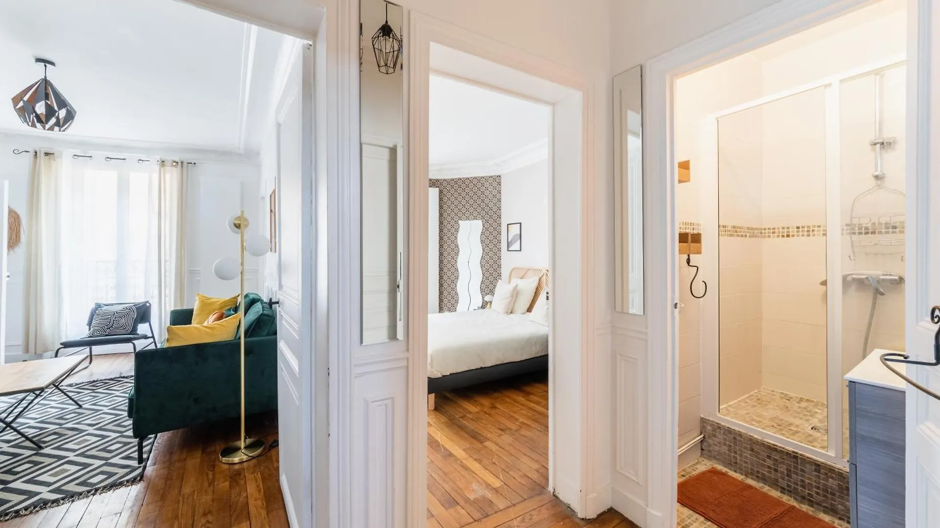 Apartment Bail Mobilite Appartement Cosy Paris - Buttes Chaumont